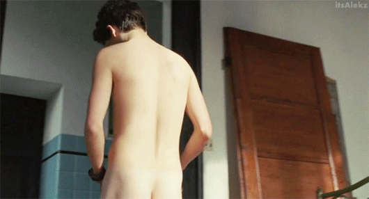 Timothée Chalamet bum - Call Me By Your Name